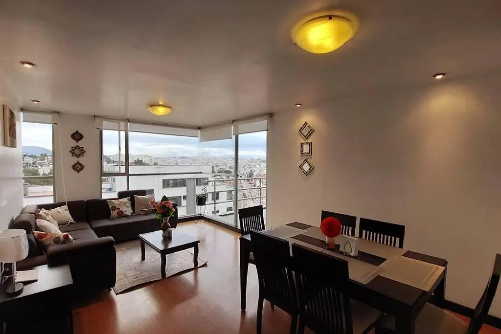 Excelente Apartamento, 2 Hab. Con Vista Unica Uio Quito Apartamento
