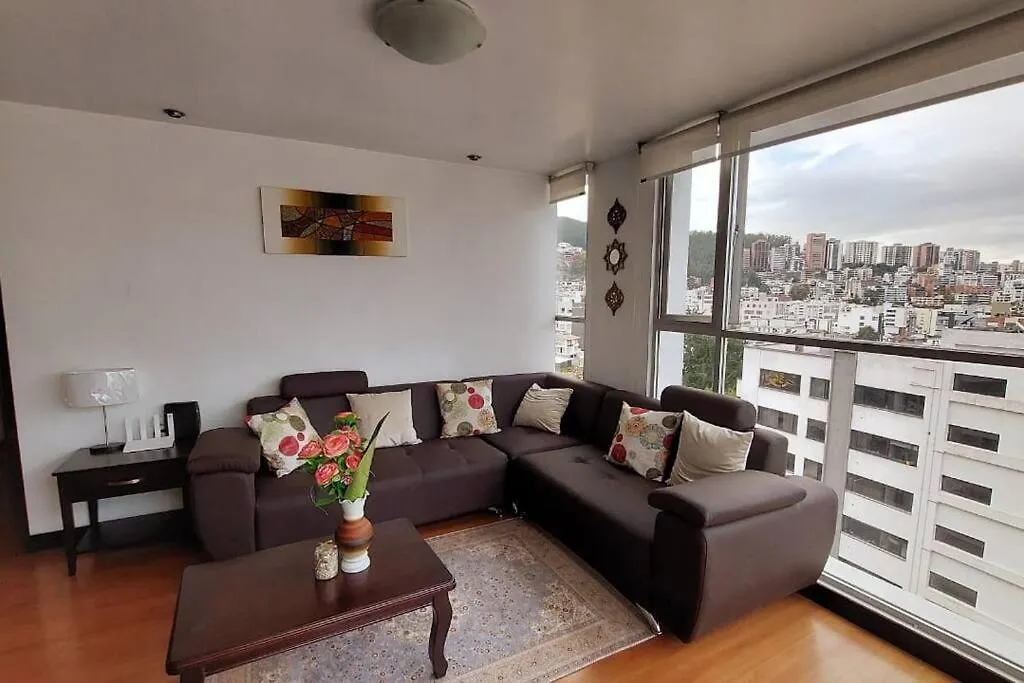 Excelente Apartamento, 2 Hab. Con Vista Unica Uio Quito