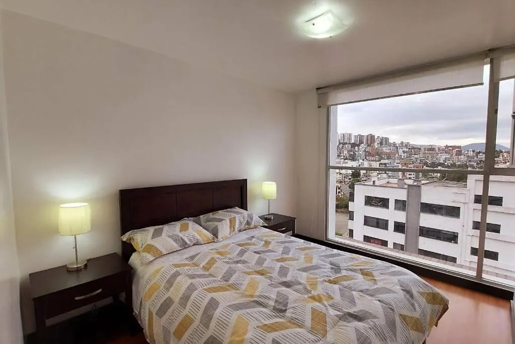 Excelente Apartamento, 2 Hab. Con Vista Unica Uio Quito Ecuador