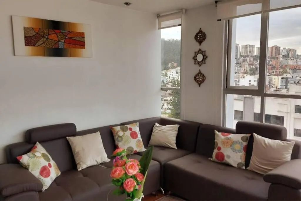 Excelente Apartamento, 2 Hab. Con Vista Unica Uio Quito Appartement